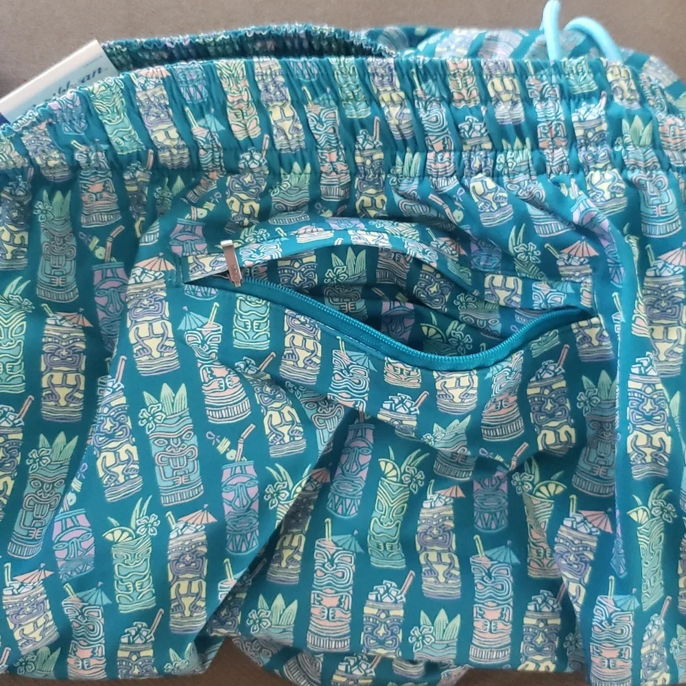 Tiki Hawaiian 4XB Cruise Resort Weekend Beach Pool Novelty Stretch Swim New